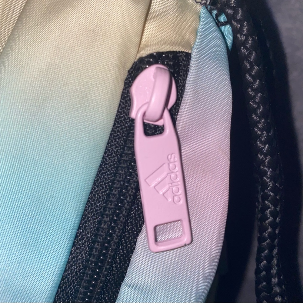 Adidas Ready Sackpack/Backpack, Gradient Flash Aq… - image 3